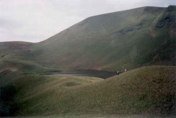 Image - A mountain lake in the Hutsul Alps (Carpathians).